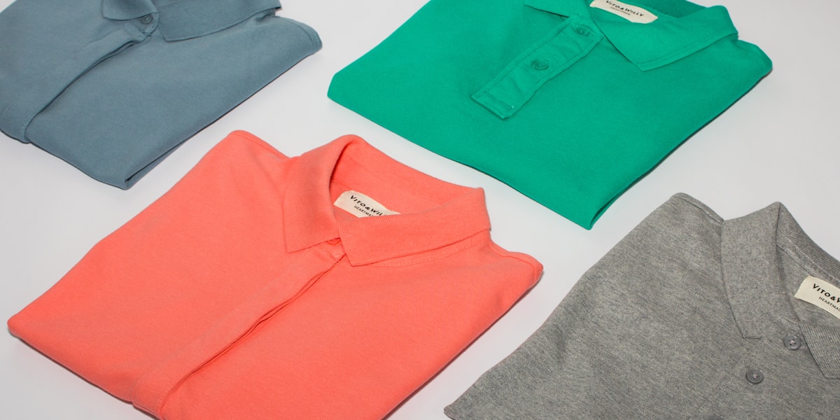 American-made polo shirts